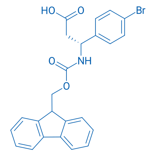 Fmoc-(R)-3-Amino-3-(4-bromo-phenyl)-propionic acid