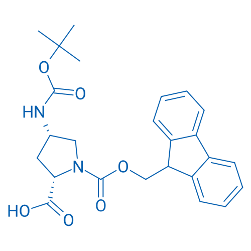 (2S, 4S)-Fmoc-Pro(4-BocNH2)-OH