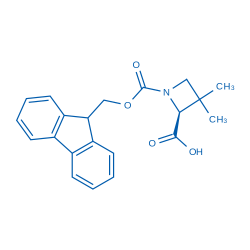 Fmoc-(S)-3,3-dimethylazetidine-2-carboxylic acid