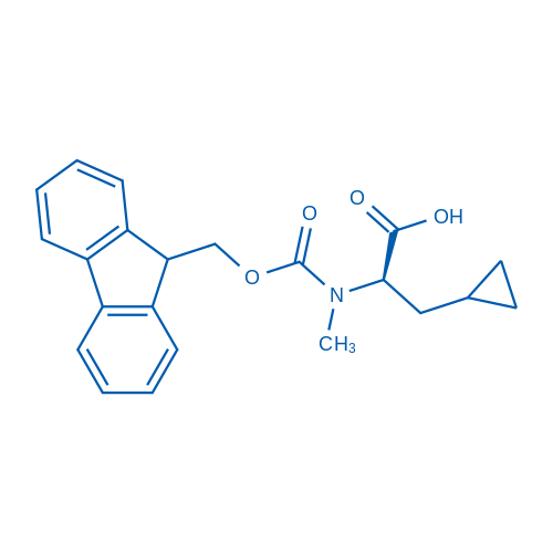 (R)-2-(N-Fmoc-N-methyl-amino)-3-cyclopropylpropanoic acid