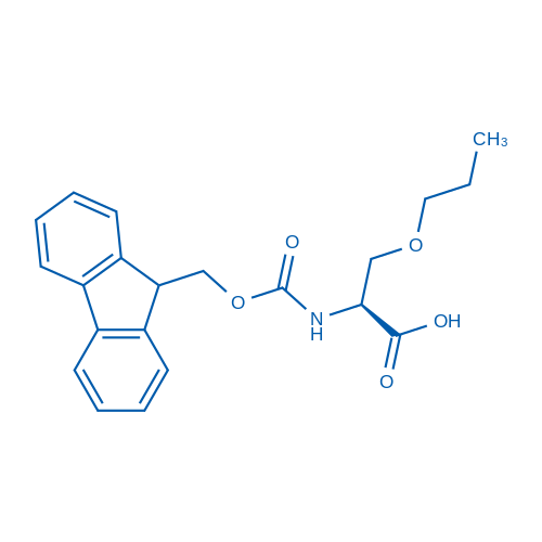 N-（(9H-fluoren-9-ylmethoxy)carbonyl）-O-propyl-L-Serine