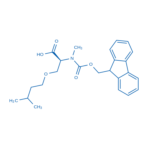 N-Fmoc-N-methyl-O-(3-methylbutyl)-L-Serine