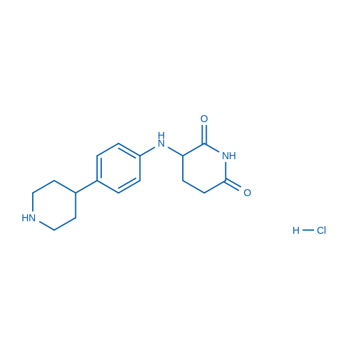 3-((4-(Piperidin-4-yl)phenyl)amino)piperidine-2,6-dione hydr