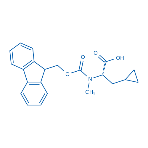 (S)-2-(N-Fmoc-N-methyl-amino)-3-cyclopropylpropanoic acid