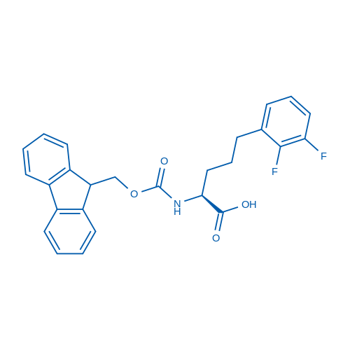 Fmoc-2-amino-5-phenyl(2,3-Difluoro)-L-pentanoic acid