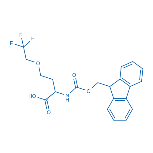 (2S)-2-{((9H-fluoren-9-ylmethoxy)carbonyl)amino}-4-(2,2,2-tr