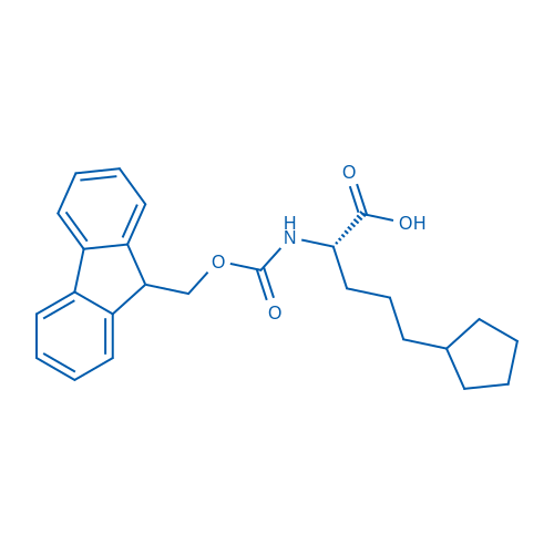 Fmoc-(S)-2-amino-5-cyclopentylpentanoic acid