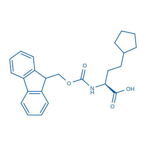 Fmoc-(S)-2-amino-4-cyclopentylbutanoic acid