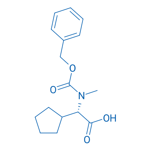 (S)-2-(N-Cbz-N-methyl-amino)-2-cyclopentylacetic acid