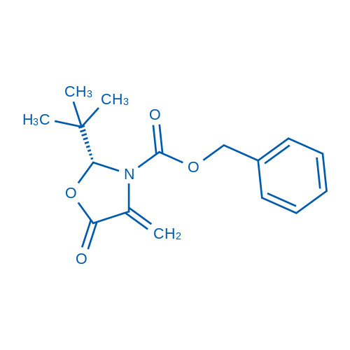 sbenzyl (R)-2-(tert-butyl)-4-methylene-5-oxooxazolidine-3-car