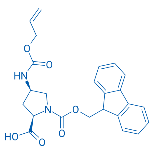 s(2R,4R)-4-Alloc-aMino-1-Fmoc-Pyrrolidine-2-carboxylic acid