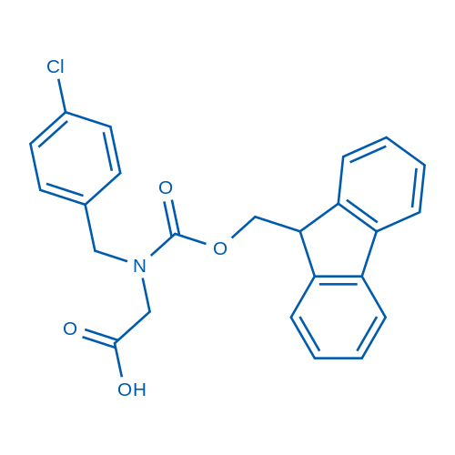 Fmoc-N-(4-Cl)Bzl-Gly-OH