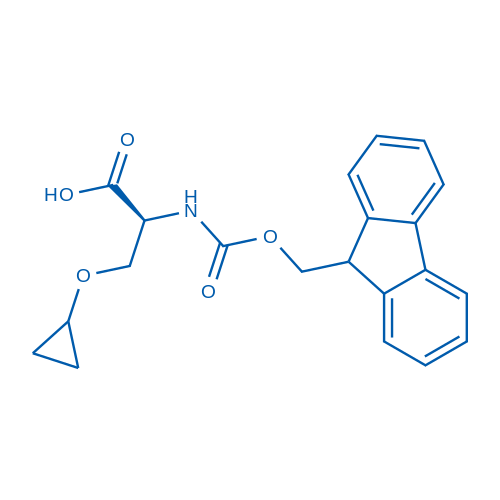 N-Fmoc-O-cyclopropyl-L-serine