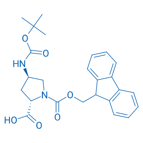 (2S,4R)-Boc-4-amino-1-Fmoc-pyrrolidine-2-carboxylic acid