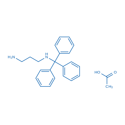 sTrityl 1,3-diaminopropane acetate