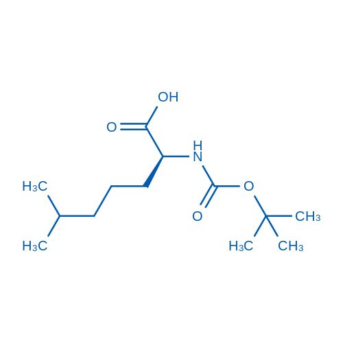 Boc-(S)-2-amino-6-methylheptanoic acid