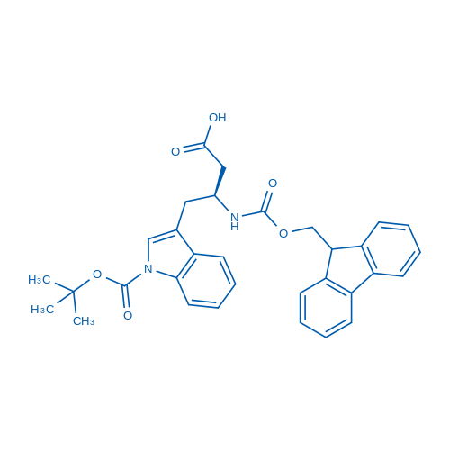 Fmoc-beta-HomoTrp(Boc)-OH