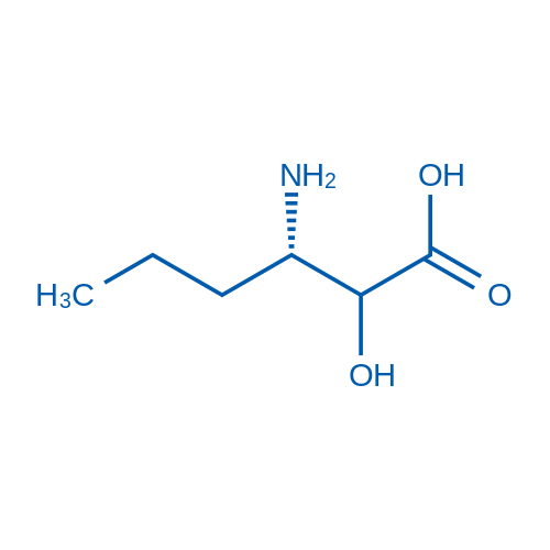 (3S)-3-Amino-2-hydroxyhexanoic acid