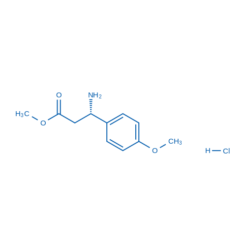 methyl (3S)-3-amino-3-(4-methoxyphenyl)propanoate hydrochlor