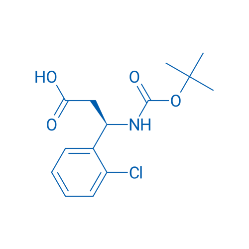 Boc-(R)-3-Amino-3-(2-chloro-phenyl)-propionic acid