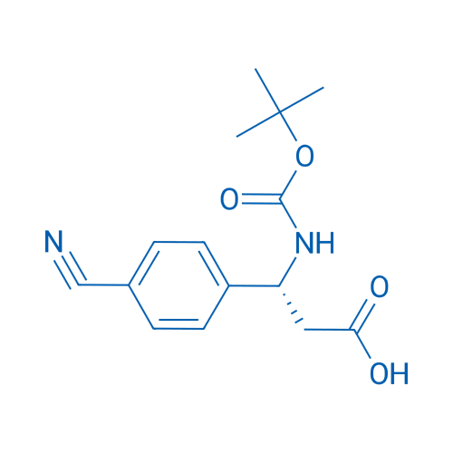 Boc-(R)-3-Amino-3-(4-cyano-phenyl)-propionic acid