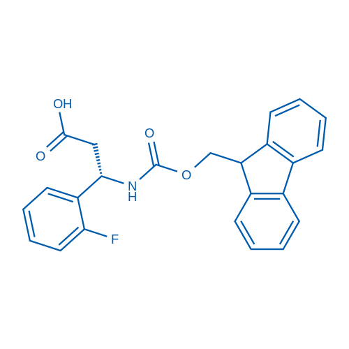 (S)-Fmoc-beta-Phe(2-F)-OH