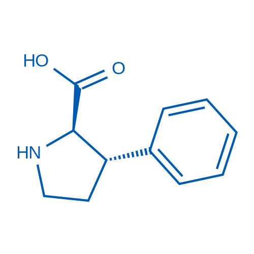 Rel-(2S,3R)-3-phenyl-pyrrolidine-2-carboxylic acid