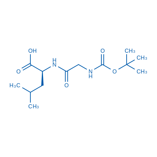 Boc-Gly-Leu-OH
