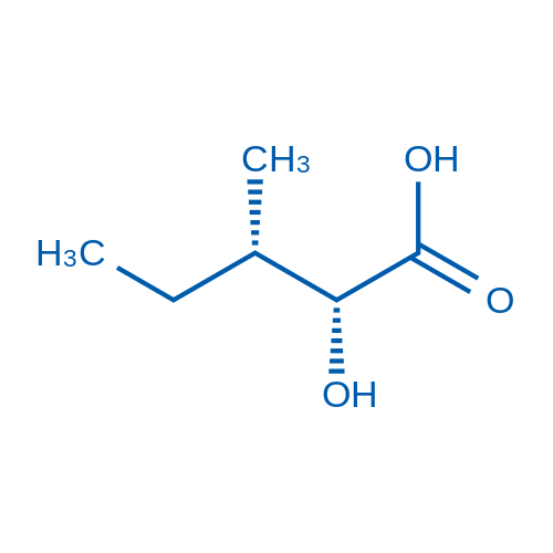 s(2R,3S)-2-HYDROXY-3-METHYLPENTANOIC ACID