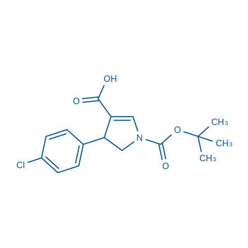 Boc-(±)-trans-4-(4-chloro-phenyl)-pyrrolidine-3-carboxylic