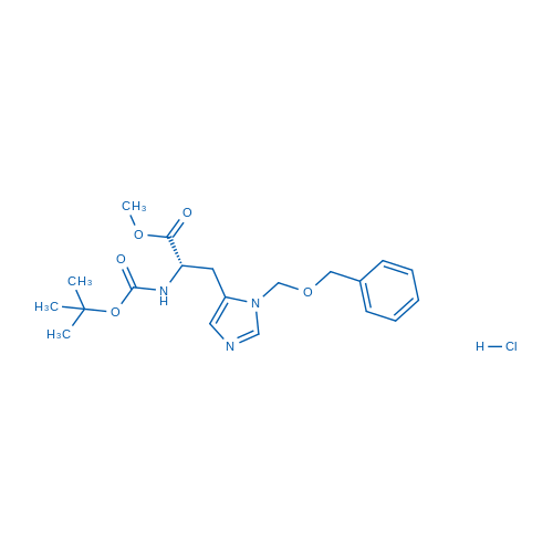 Boc-His(3-Bom)-OMe.HCl