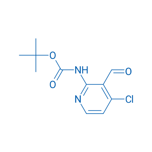 stert-Butyl 4-chloro-3-formylpyridin-2-ylcarbamate