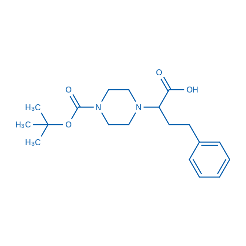 2-(4-Boc-哌嗪-1-基)-4-苯基丁酸