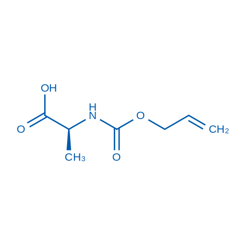 N-allyloxycarbonyl-L-alanine