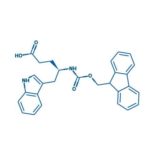 (R)-Fmoc-4-amino-5-(3-indolyl)pentanoic acid