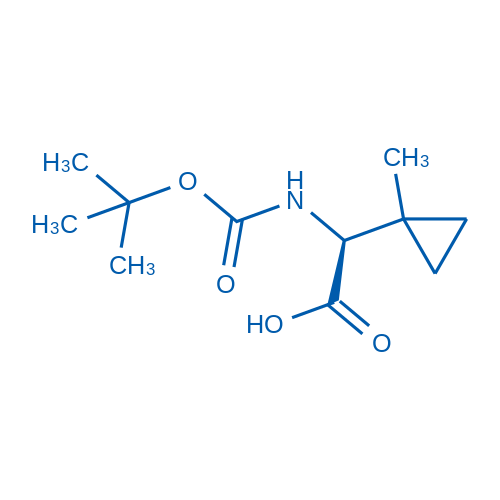 s(S)-2-(tert-butoxycarbonylamino)-2-(1-methylcyclopropyl)acet