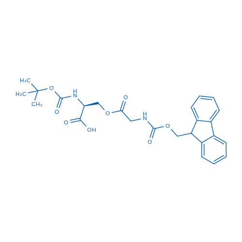 Boc-Ser(Fmoc-Gly)-OH