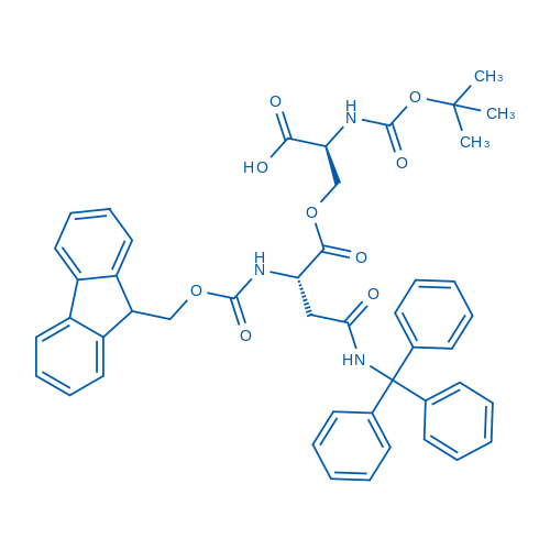 Boc-Ser(Fmoc-Asn(Trt))-OH