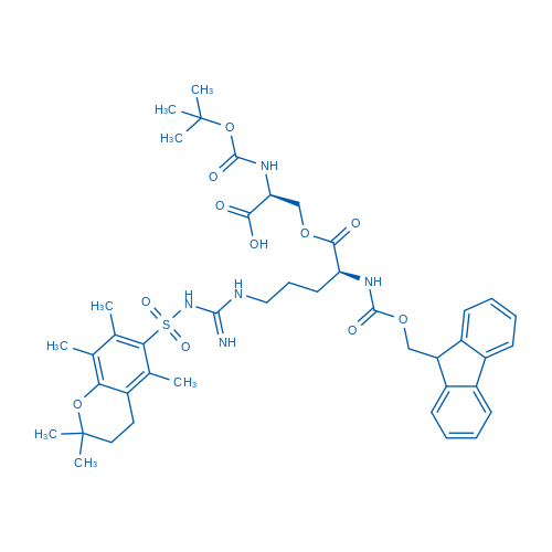 Boc-Ser(Fmoc-Arg(Pbf))-OH