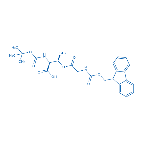 Boc-Thr(Fmoc-Gly)-OH