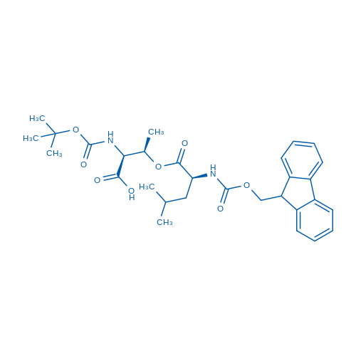 Boc-Thr(Fmoc-Leu)-OH