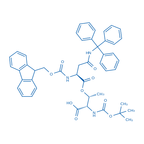Boc-Thr(Fmoc-Asn(Trt))-OH