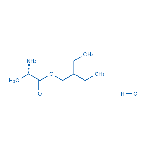 s(S)-2-Ethylbutyl 2-Aminopropanoate Hydrochloride