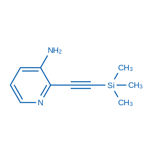 s2-((Trimethylsilyl)ethynyl)pyridin-3-amine