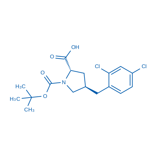 Boc-(R)-gamma-(2,4-dichloro-benzyl)-L-proline