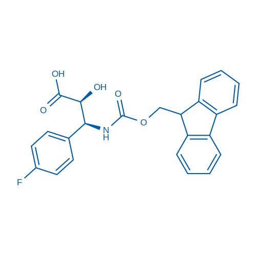 N-Fmoc-(2S,3S)-3-Amino-3-(4-fluoro-phenyl)-2-hydroxy